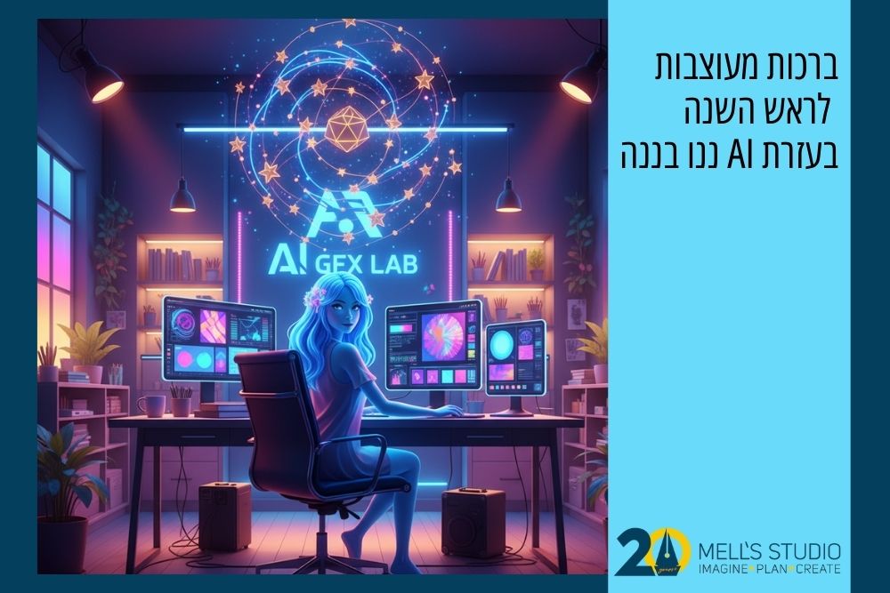ברכות מעוצבות עם ננו בננה של גמיני