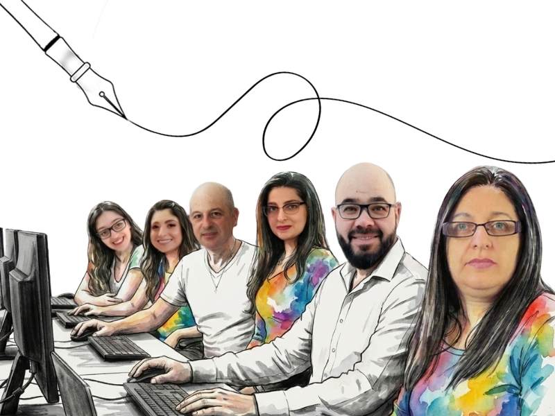 הסטודיו של מל עיצוב תמונה של הצוות עם ננו בננה של גמיני איום פחם ונגיעות צבע