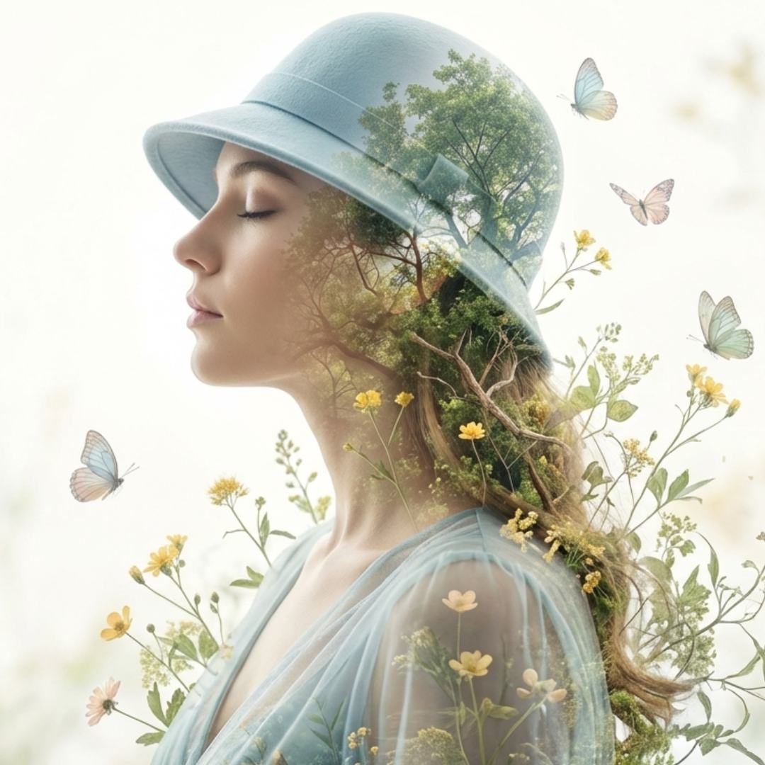 portrait of a serene young woman 1080