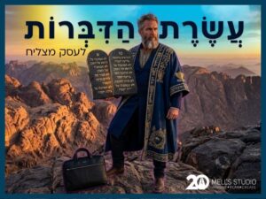דמותו של משה רבנו על הר סיני ולוחות הברית